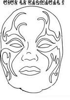 coloriage vive le carnaval